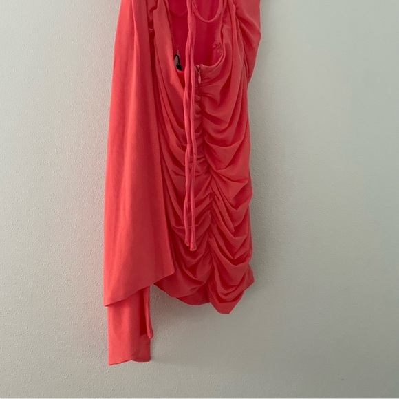 HELLOMOLLY GAL DRESSES UP MINI DRESS PINK 8  large NWT - Picture 7 of 16